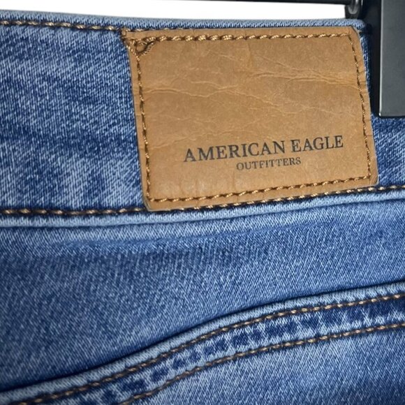 American Eagle Women's 00 Short Jegging Super Stretch X Denim Skinny Jeans - Picture 5 of 8